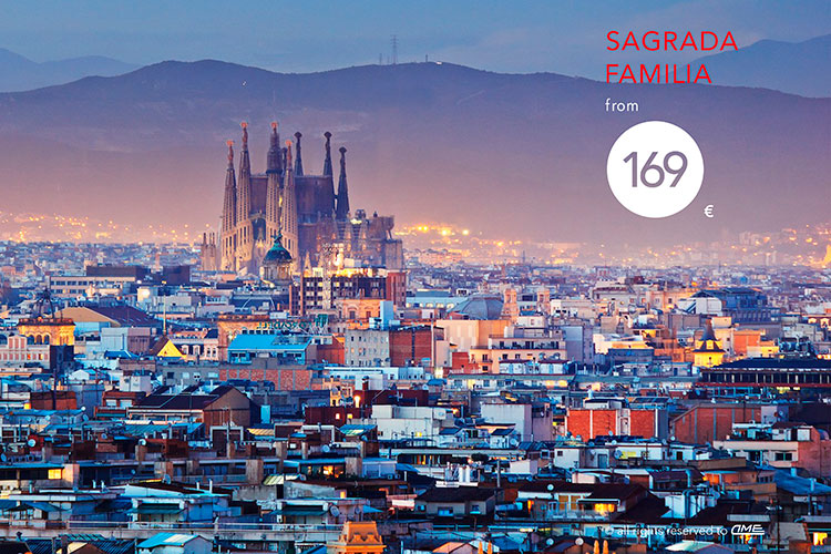 Amaizing views of Sagrada Familia