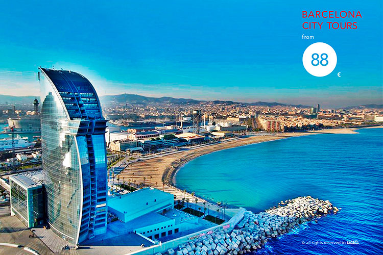 Hotel Vela and Barcelona beach