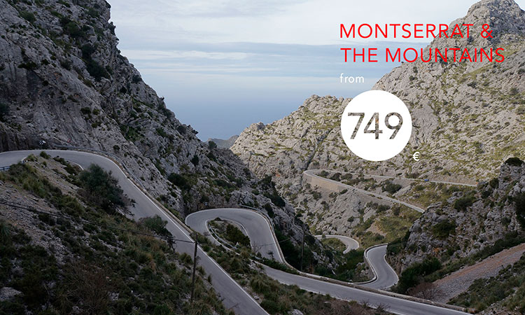 Amazing curves, road to Montserrat