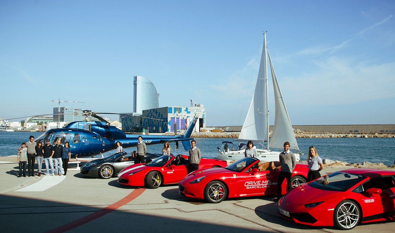 Corporate-Event,-supercars,-helicopter-and-yacht-2