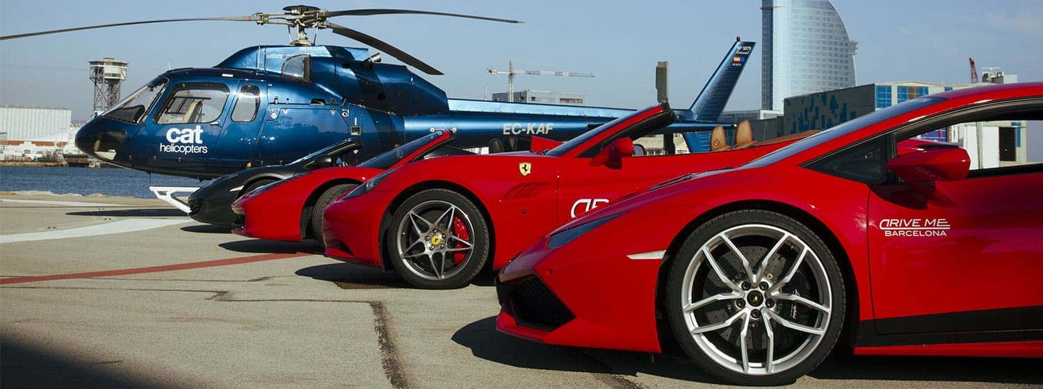 Drive & Helicopter Drive Me Barcelona