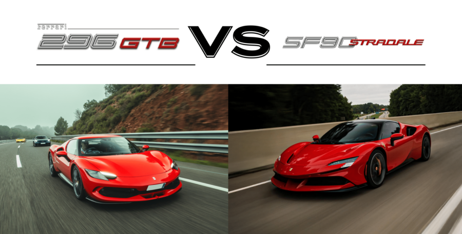 ¿En qué se diferencian el Ferrari 296 GTB y el Ferrari SF90 Stradale?