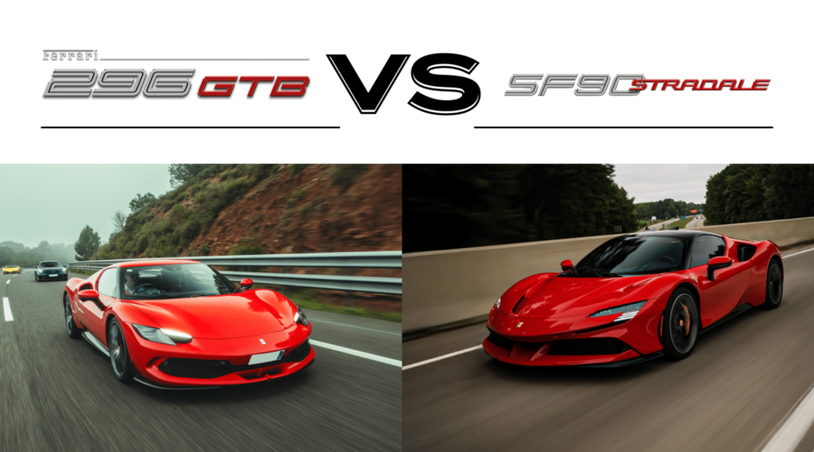 ¿En qué se diferencian el Ferrari 296 GTB y el Ferrari SF90 Stradale?